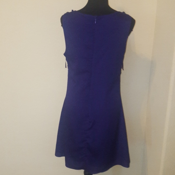 💜Ya Los Angeles Purple Fringe Dress💜 - Picture 6 of 9